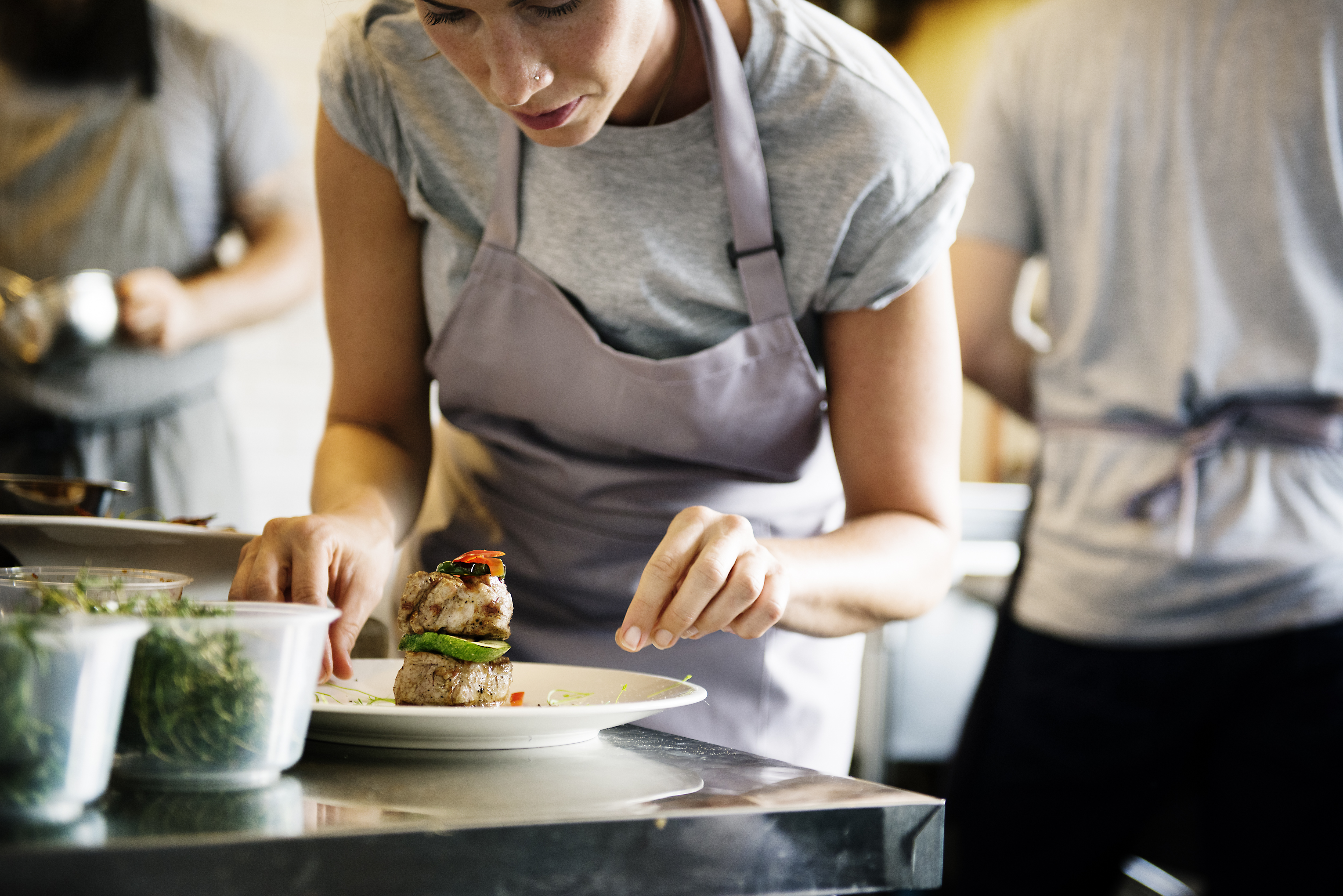 Chef Mujer Cocina